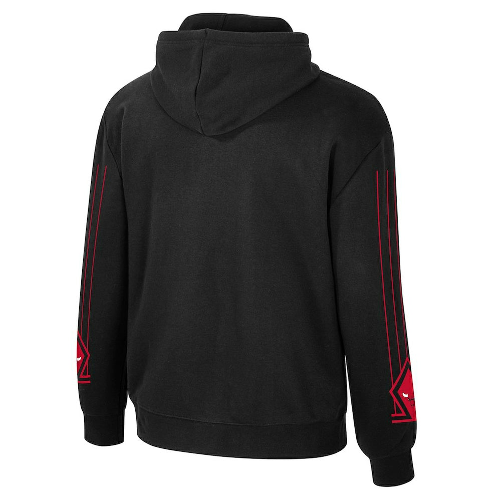 Chicago Bulls Stadium Essentials Unisex City Star Hoodie Black