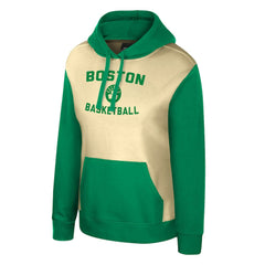 Boston Celtics Stadium Essentials Women's Rafters Road Trip Hoodie Cream