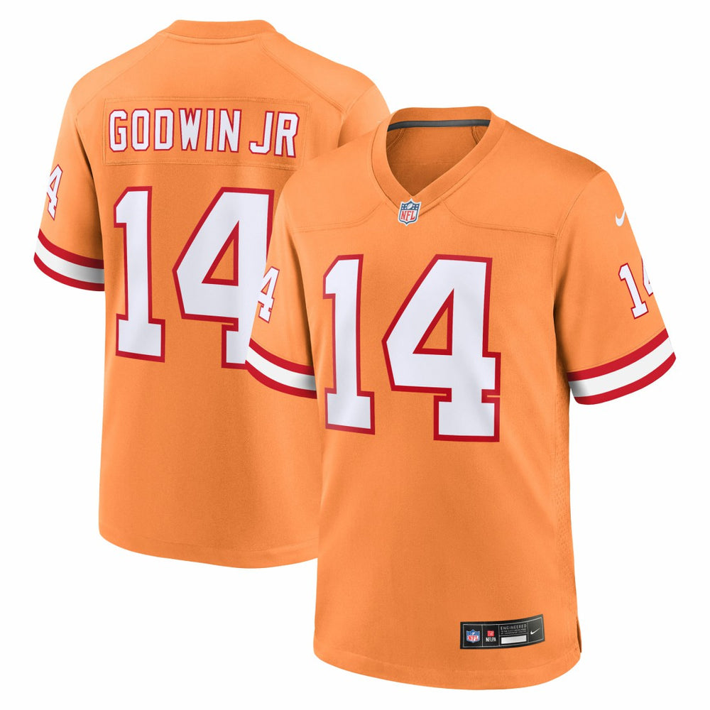 Chris Godwin Jr. Tampa Bay Buccaneers Alternate Game Player Jersey - Orange Jerseys