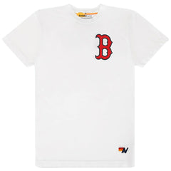 Boston Red Sox Aviator Nation x MLB Unisex Tri-Blend T-Shirt - White T-shirts