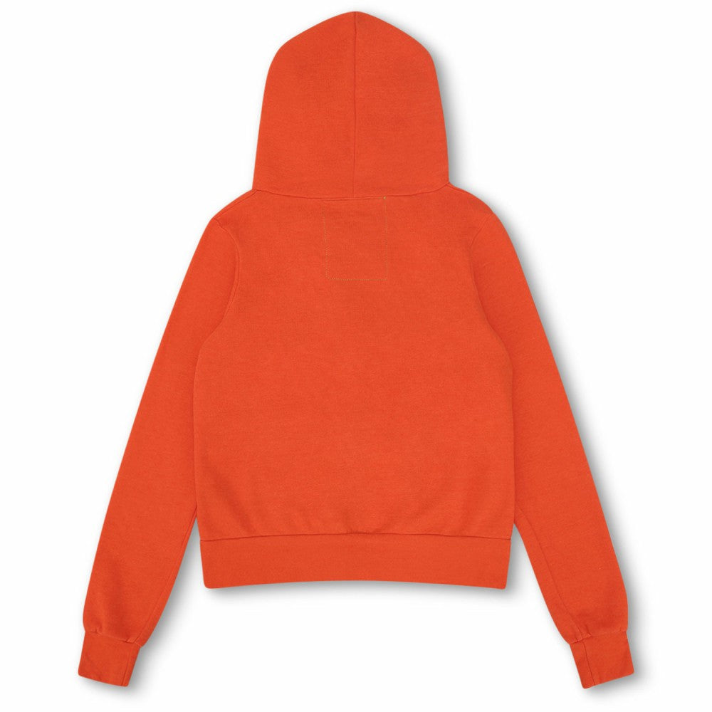 New York Mets Aviator Nation x MLB Unisex Five-Stripe Tri-Blend Full-Zip Hoodie - Orange Hoodies