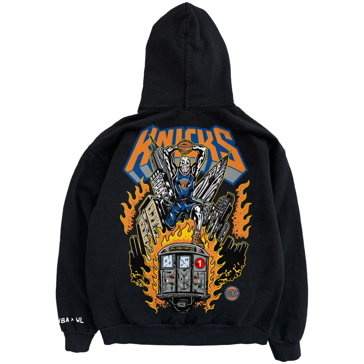 New York Knicks Warren Lotas x Fest Subway Hoodie Black - Fanatics outlet