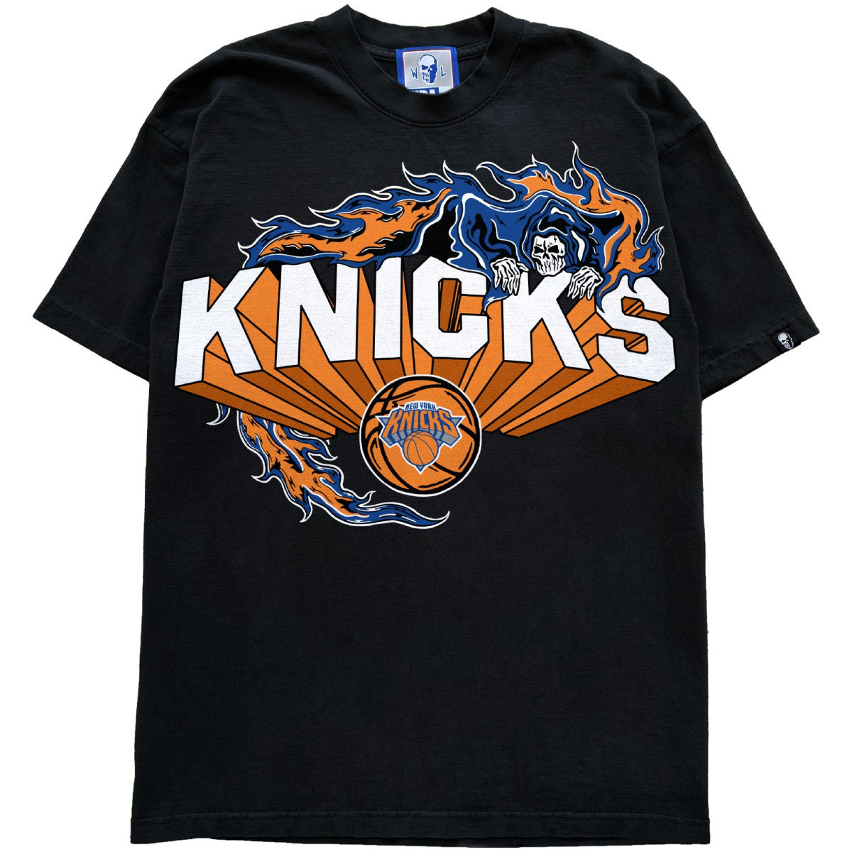 New York Knicks Warren Lotas x Fest Reaper T-Shirt Black - Fanatics