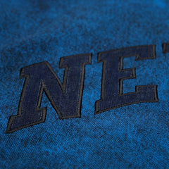 New York Knicks x Purple Brand Button-Up Shooting Shirt Navy - Mitchell & Ness