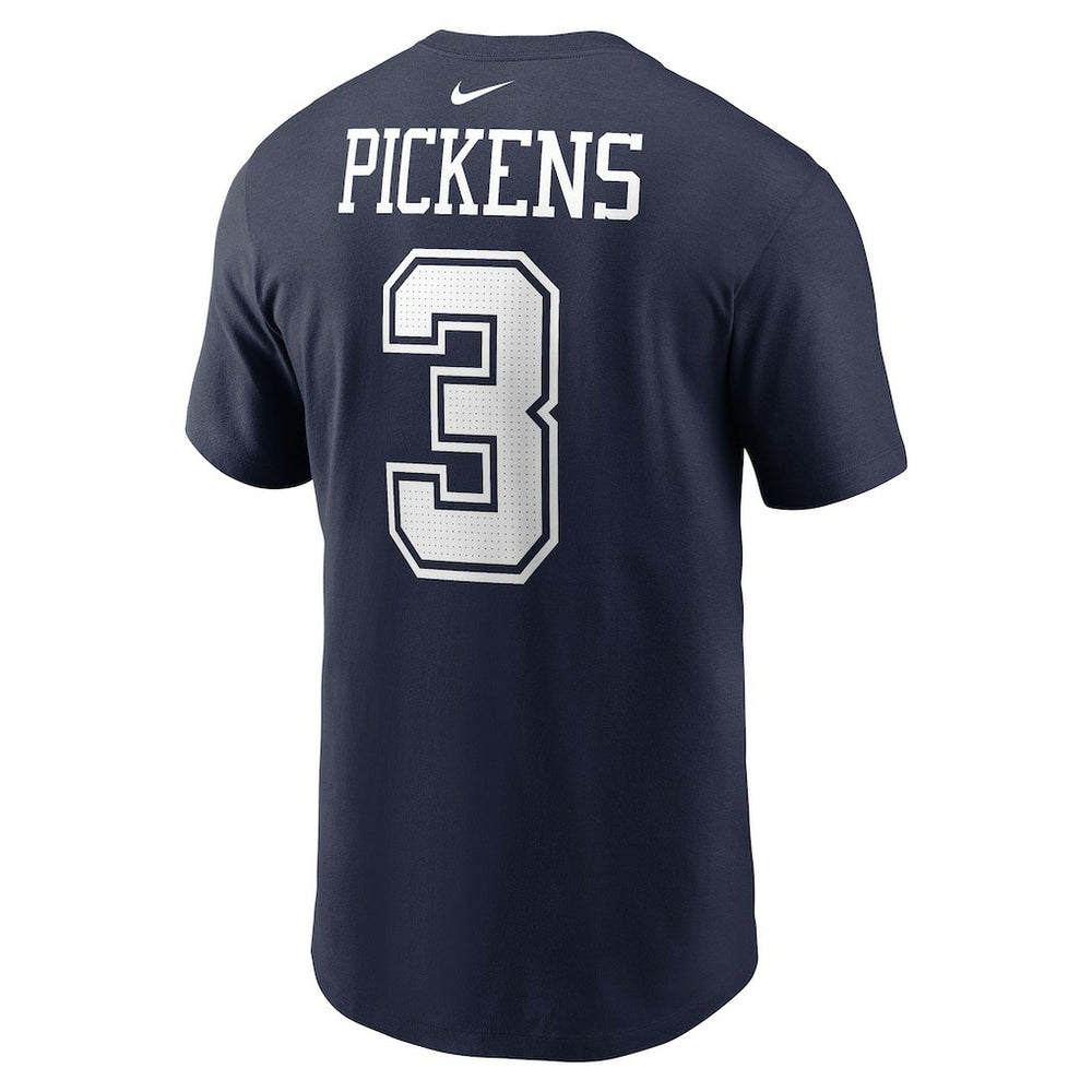 George Pickens Dallas Cowboys Name & Number T-Shirt - Navy T-shirts