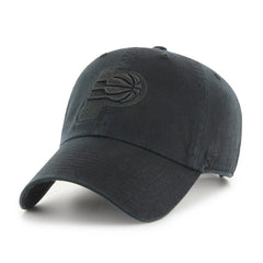 Indiana Pacers '47 Primary Logo Clean Up Adjustable Hat Black - 47 brand