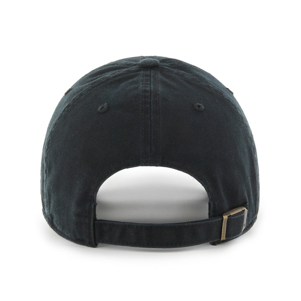 Indiana Pacers '47 Primary Logo Clean Up Adjustable Hat Black - 47 brand