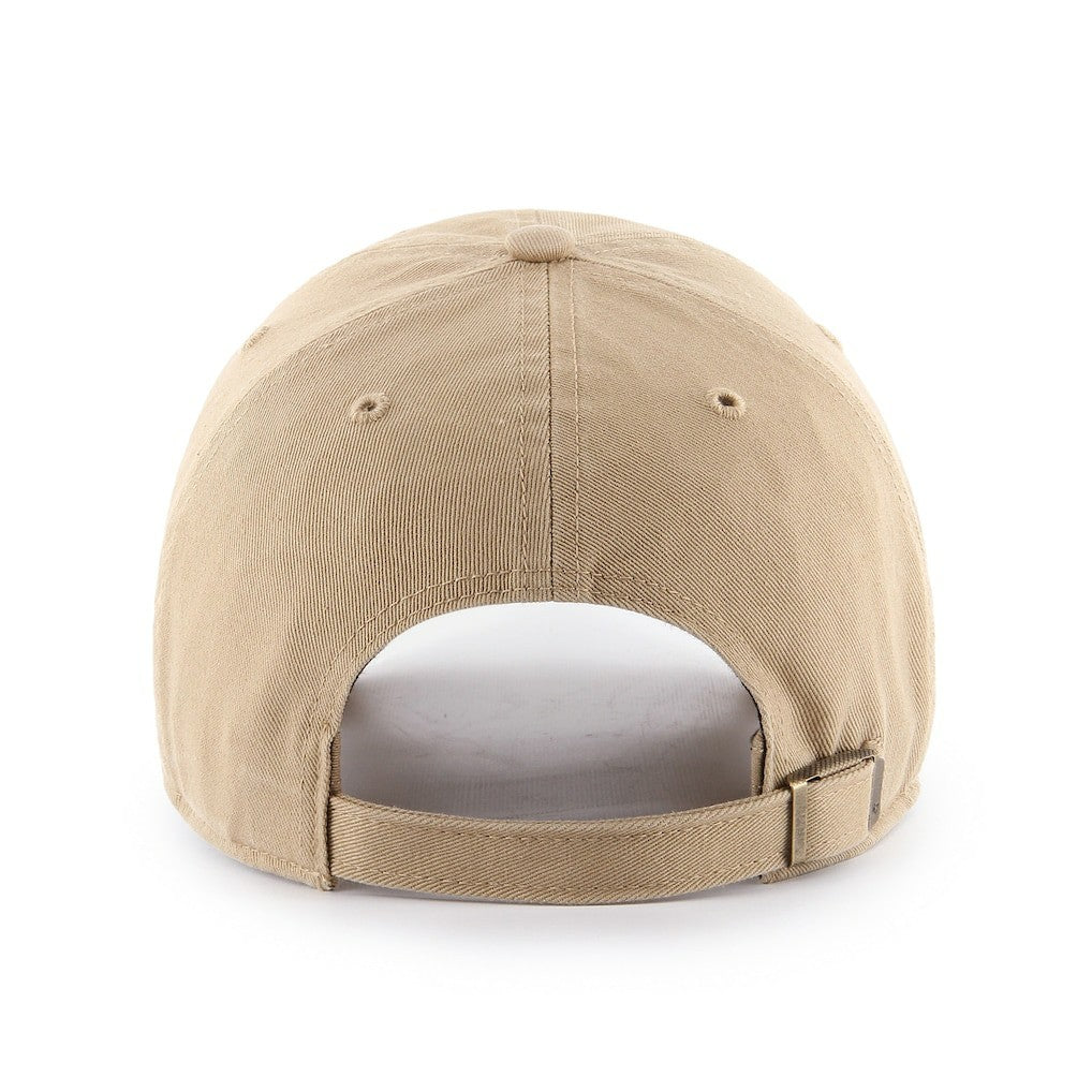 Indiana Pacers '47 Primary Logo Clean Up Adjustable Hat Khaki - 47 brand