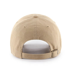 Indiana Pacers '47 Primary Logo Clean Up Adjustable Hat Khaki - 47 brand