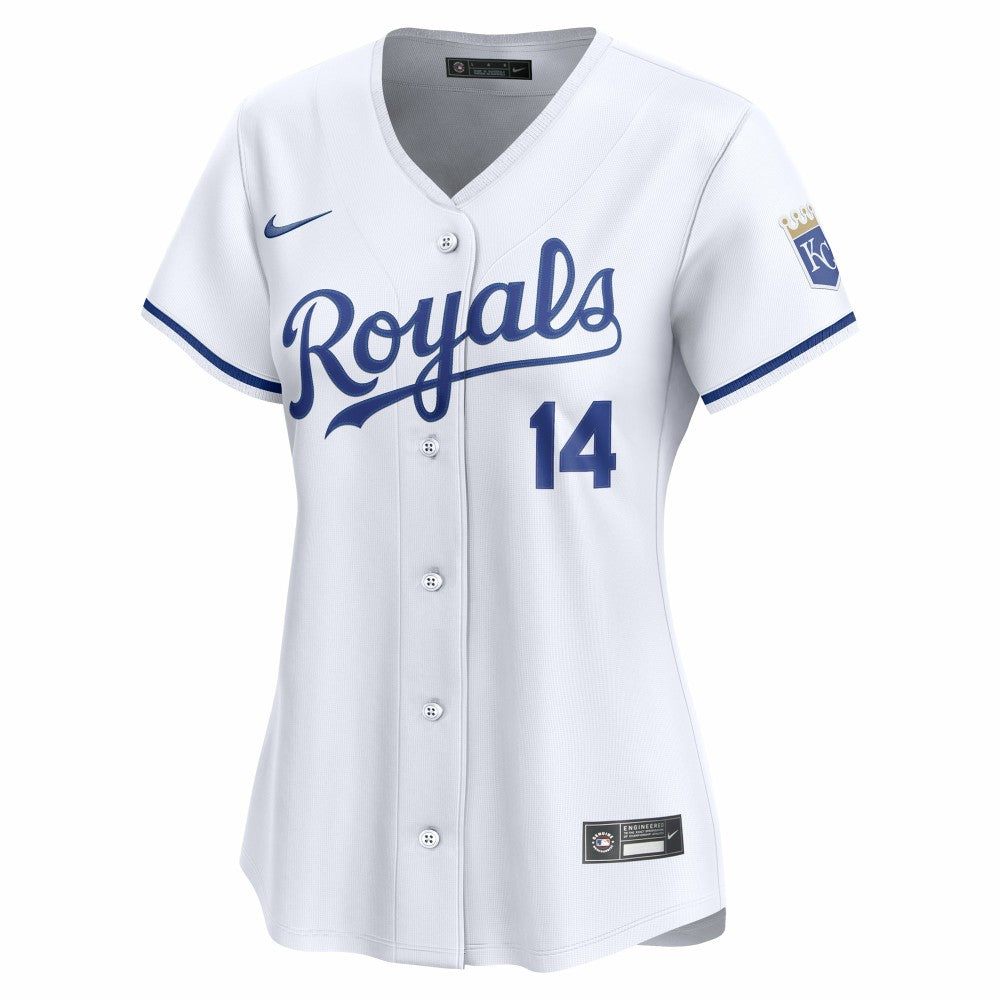 Jac Caglianone Kansas City Royals Nike Women's Home Limited Player Jersey - White Jerseys