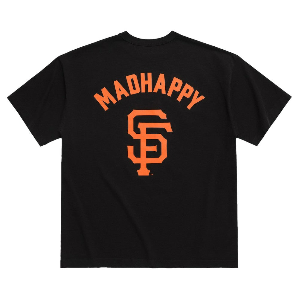 San Francisco Giants Madhappy x MLB Unisex Heavyweight T-Shirt - Black T-shirts