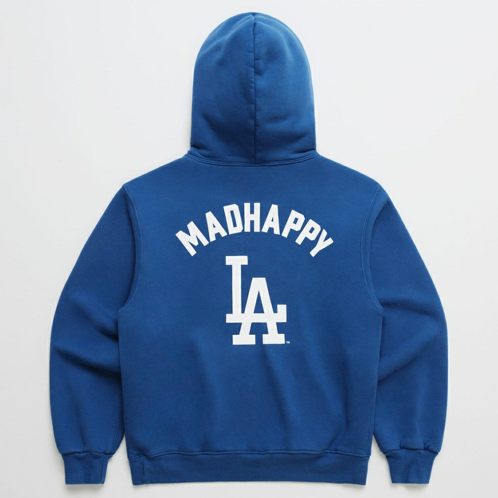 Los Angeles Dodgers Madhappy x MLB Unisex Heavyweight Fleece Hoodie - Royal Hoodies