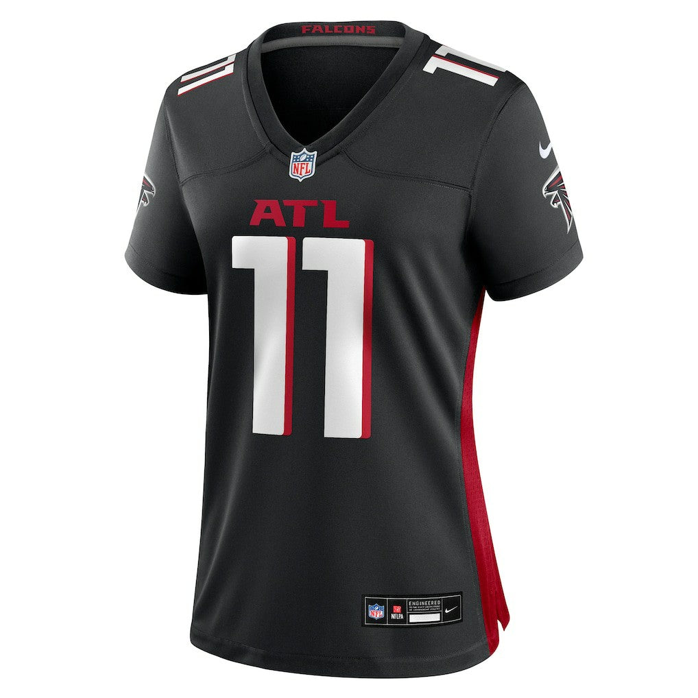 Jalon Walker Atlanta Falcons Women's Team Game Jersey - Black Jerseys