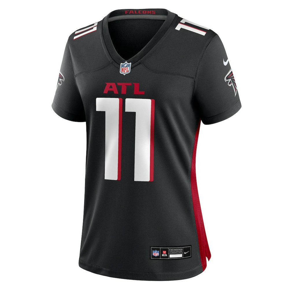Jalon Walker Atlanta Falcons Women's Team Game Jersey - Black Jerseys