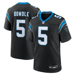 Rico Dowdle Carolina Panthers Team Game Jersey - Black Jerseys