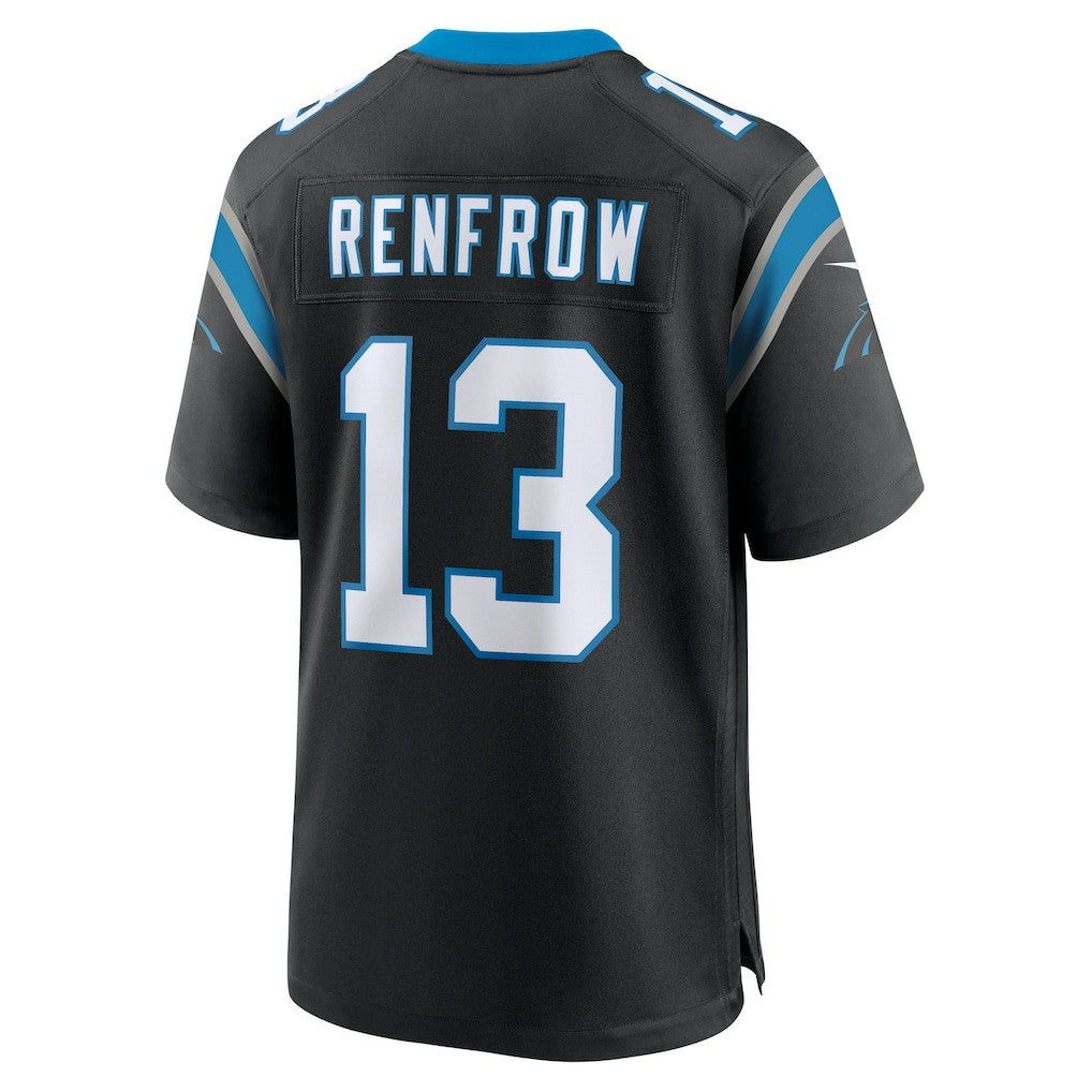 Hunter Renfrow Carolina Panthers Team Game Jersey - Black Jerseys