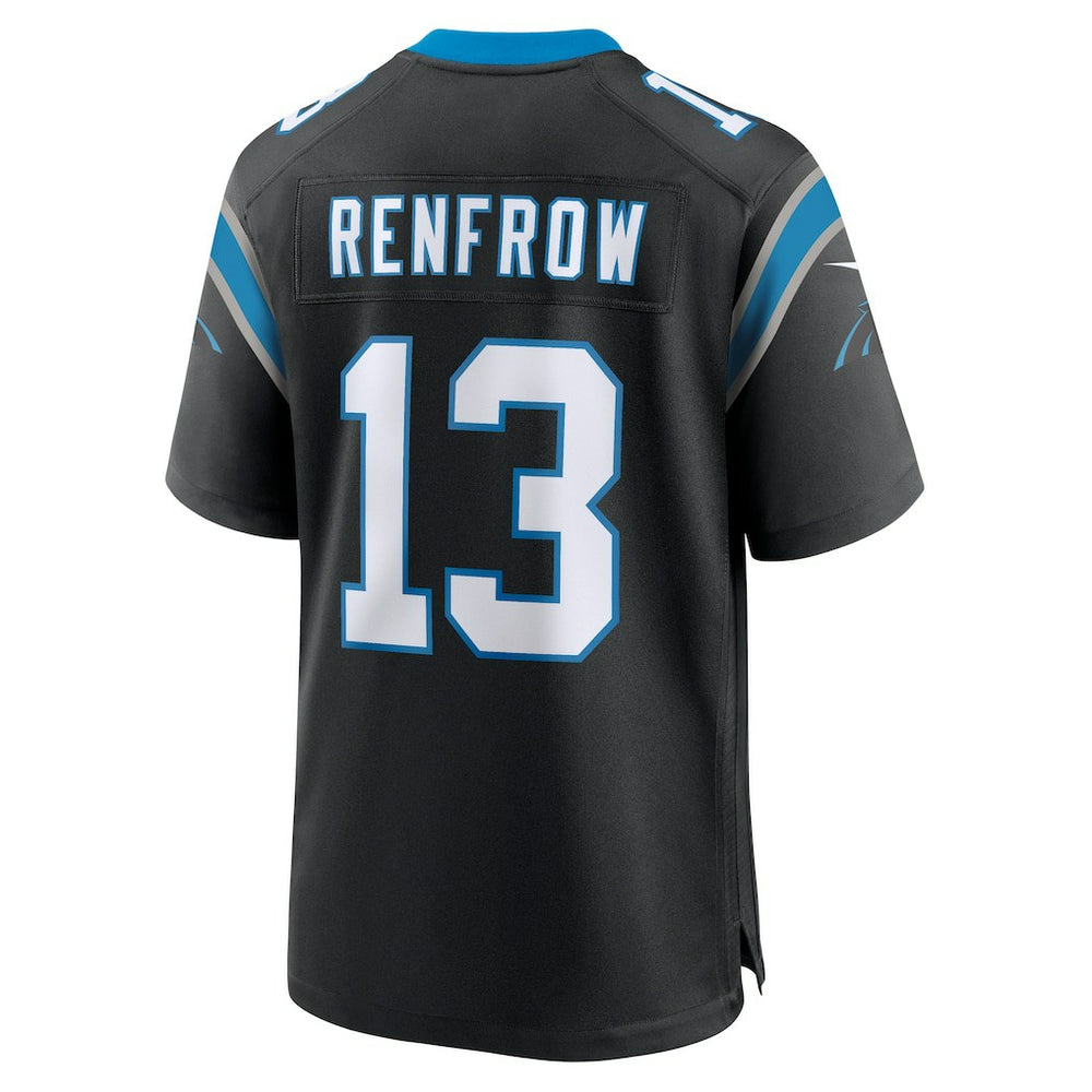Hunter Renfrow Carolina Panthers Team Game Jersey - Black Jerseys
