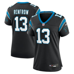 Hunter Renfrow Carolina Panthers Women's Team Game Jersey - Black Jerseys