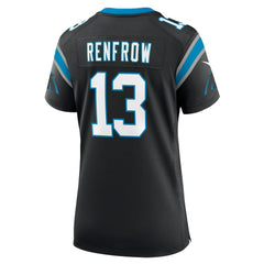 Hunter Renfrow Carolina Panthers Women's Team Game Jersey - Black Jerseys