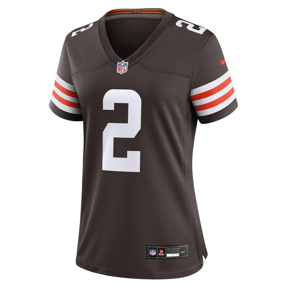 DeAndre Carter Cleveland Browns Women's Team Game Jersey - Brown Jerseys