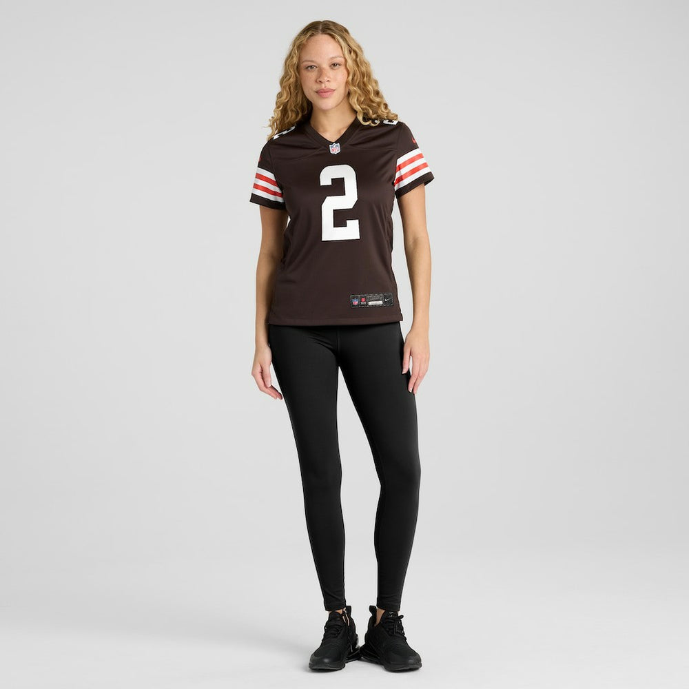 DeAndre Carter Cleveland Browns Women's Team Game Jersey - Brown Jerseys