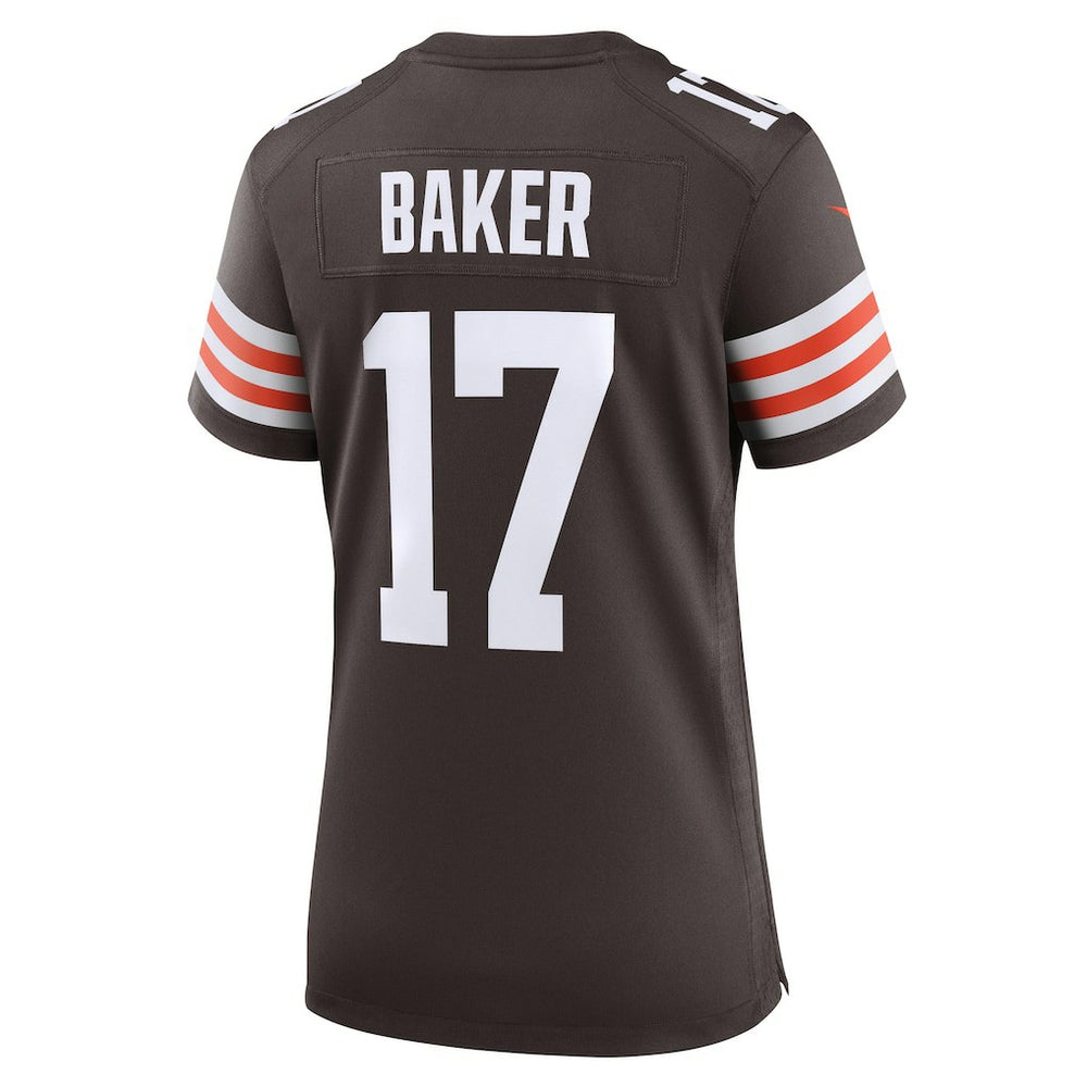 Jerome Baker Cleveland Browns Women's Team Game Jersey - Brown Jerseys