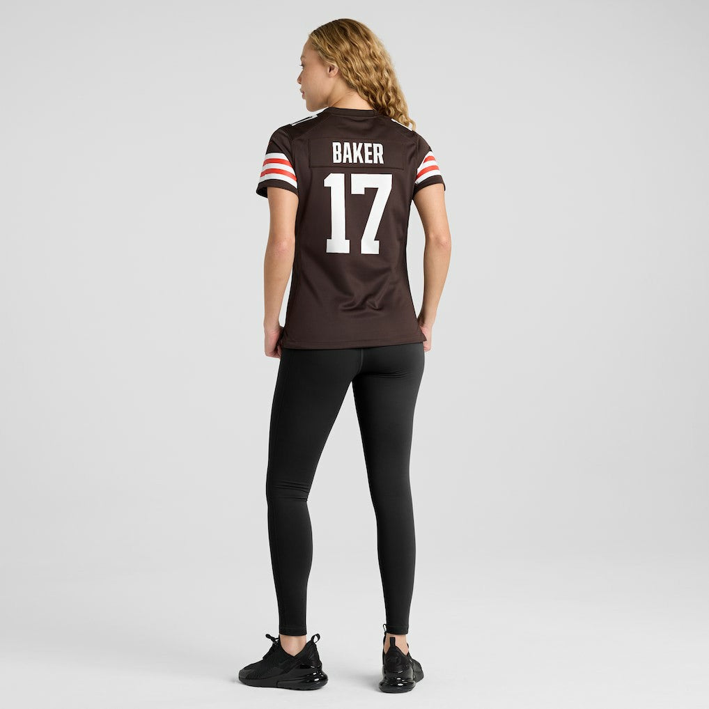 Jerome Baker Cleveland Browns Women's Team Game Jersey - Brown Jerseys