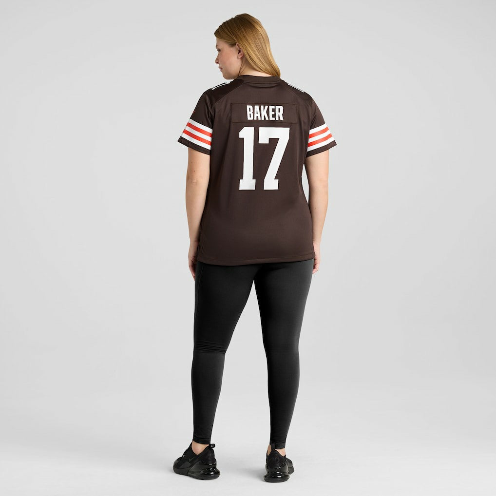 Jerome Baker Cleveland Browns Women's Team Game Jersey - Brown Jerseys