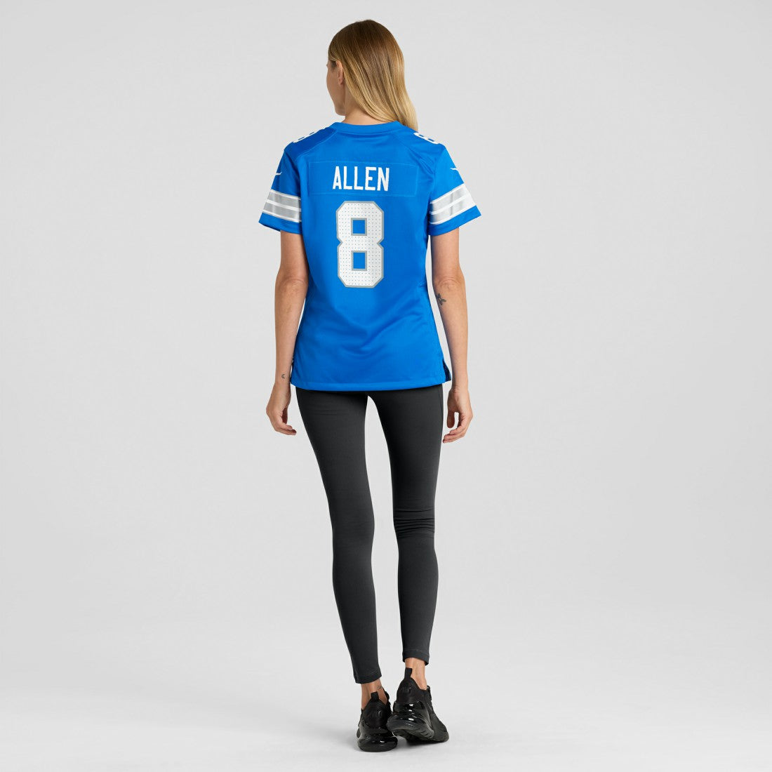 Kyle Allen Detroit Lions Women's Team Game Jersey - Blue Jerseys