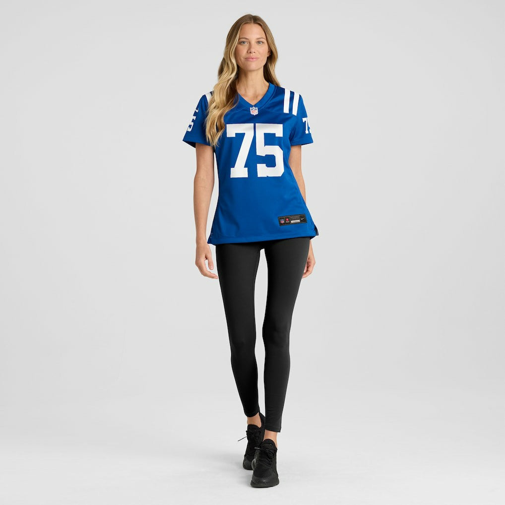 Jalen Travis Indianapolis Colts Women's Team Game Jersey - Royal Jerseys