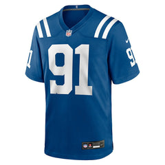 JT Tuimoloau Indianapolis Colts Team Game Jersey - Royal Jerseys