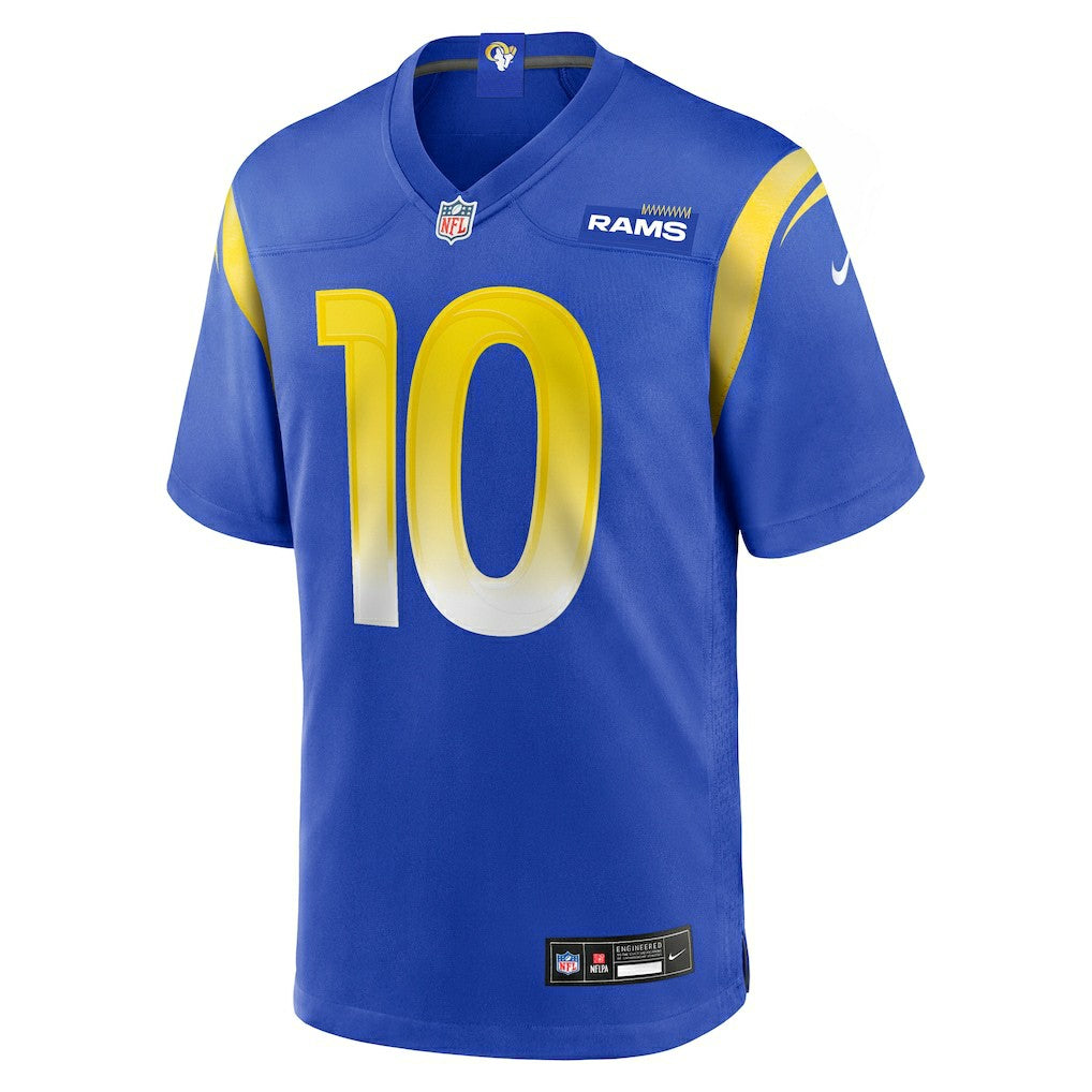 Britain Covey Los Angeles Rams Team Game Jersey - Royal Jerseys