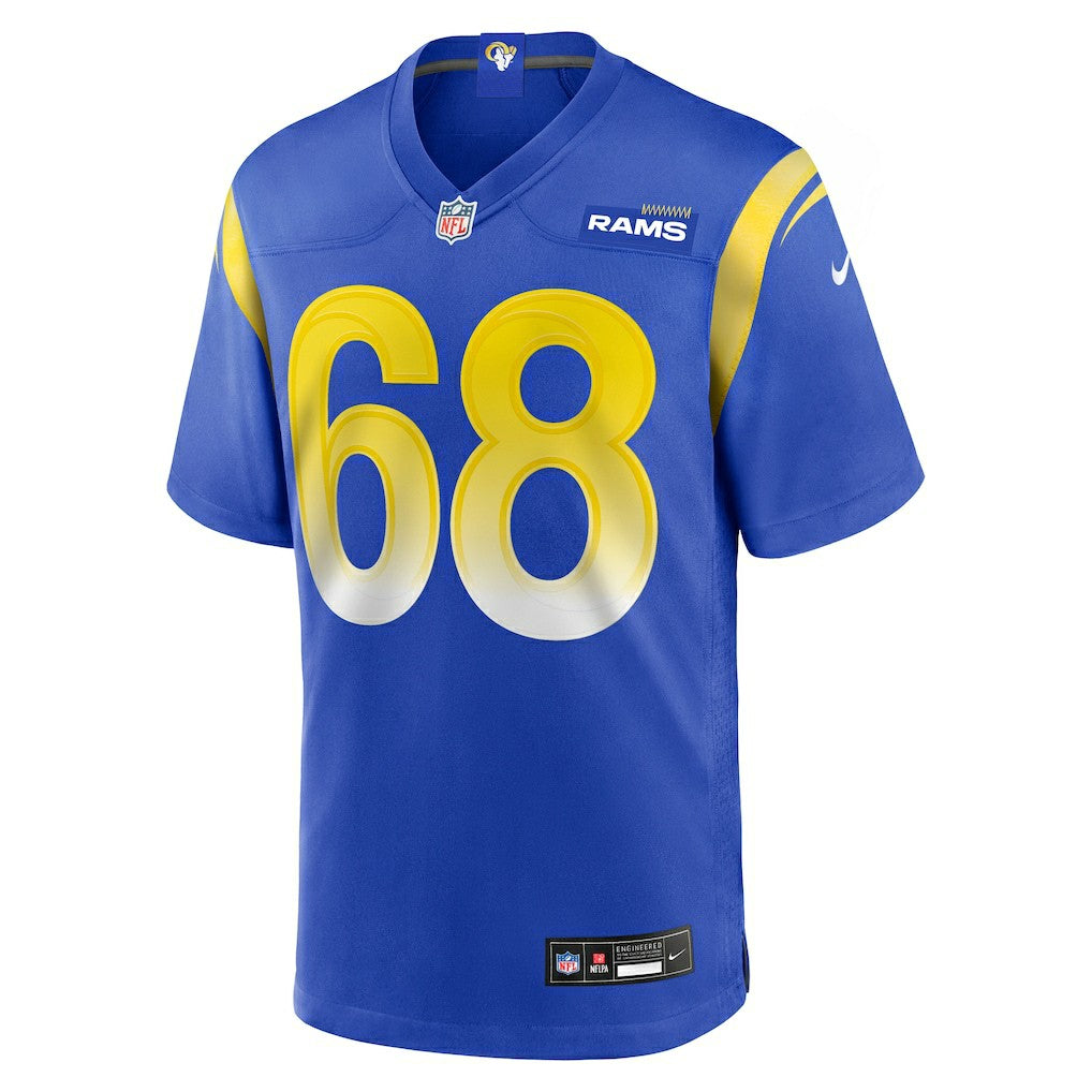 David Quessenberry Los Angeles Rams Team Game Jersey - Royal Jerseys