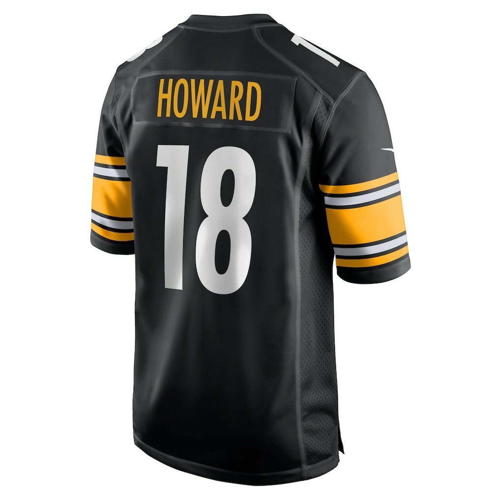 Will Howard Pittsburgh Steelers Team Game Jersey - Black Jerseys