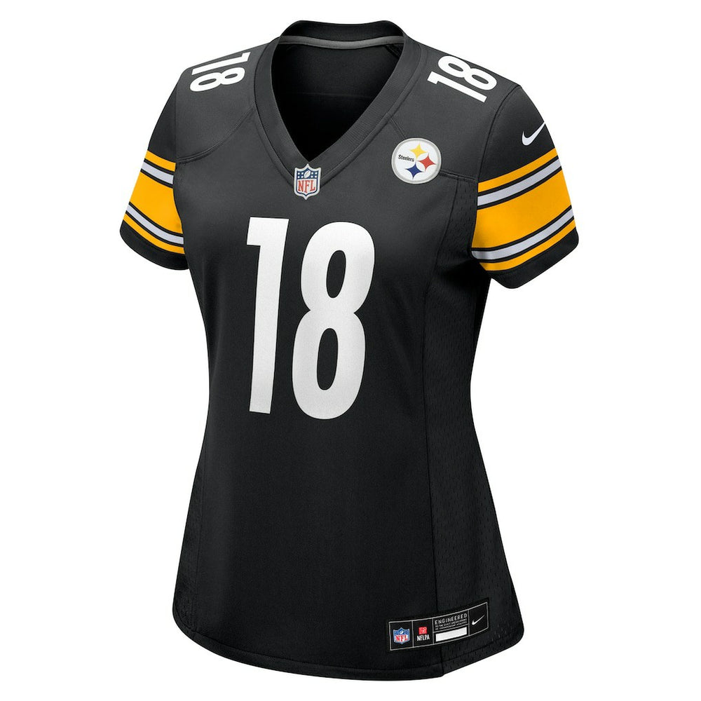 Will Howard Pittsburgh Steelers Women's Team Game Jersey - Black Jerseys