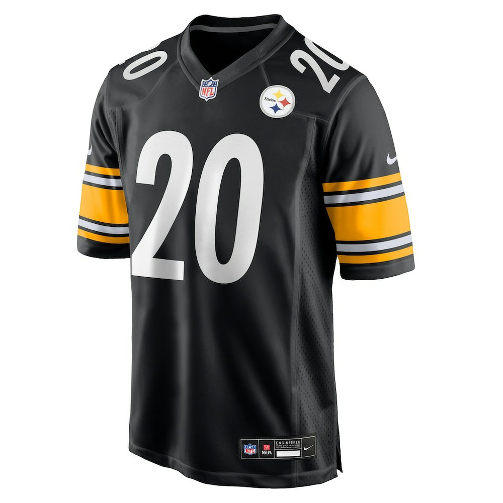 Kaleb Johnson Pittsburgh Steelers Team Game Jersey - Black Jerseys