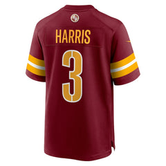 Will Harris Washington Commanders Team Game Jersey - Burgundy Jerseys