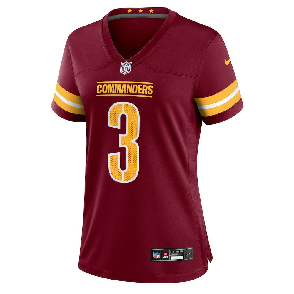 Will Harris Washington Commanders Women's Team Game Jersey - Burgundy Jerseys