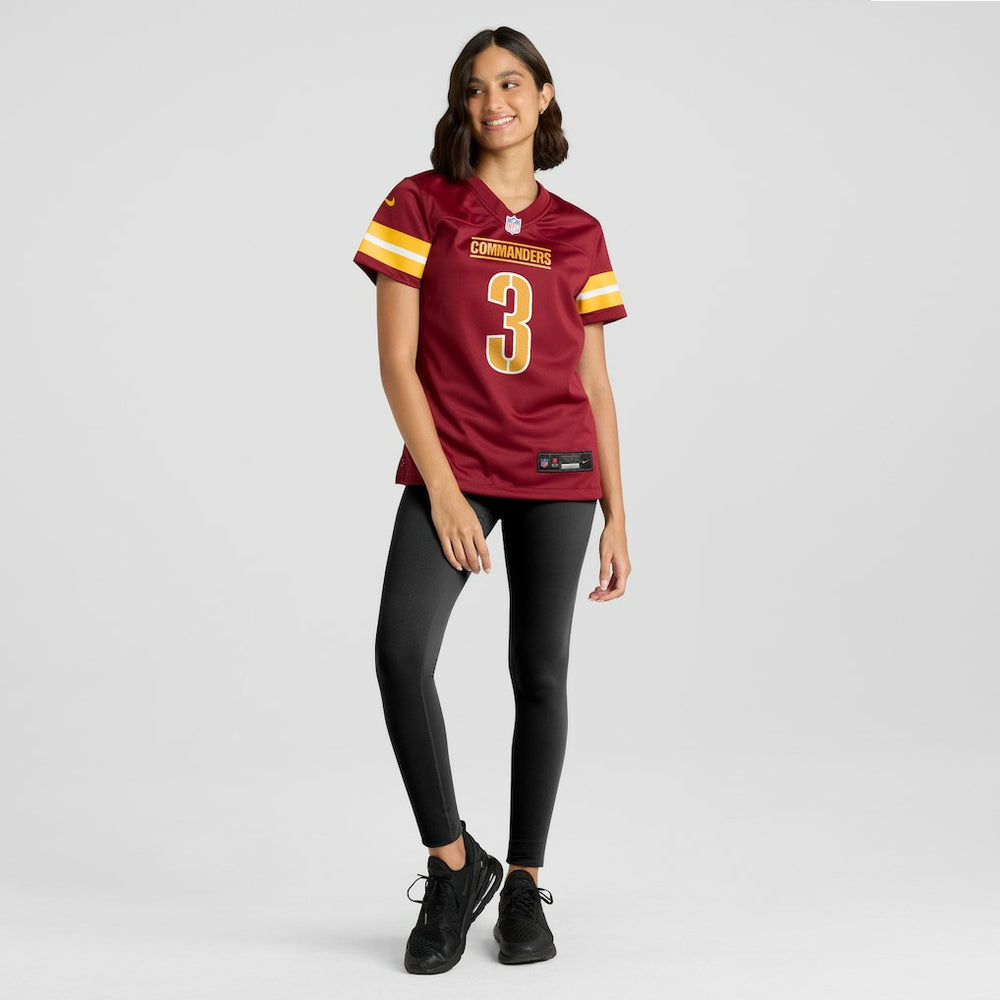 Will Harris Washington Commanders Women's Team Game Jersey - Burgundy Jerseys