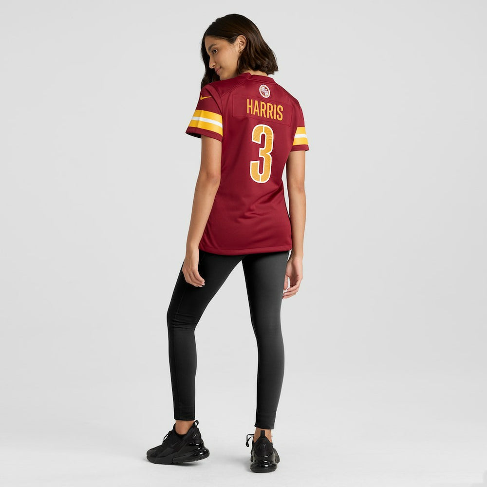 Will Harris Washington Commanders Women's Team Game Jersey - Burgundy Jerseys