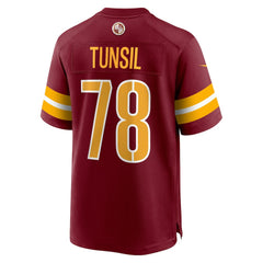 Laremy Tunsil Washington Commanders Team Game Jersey - Burgundy Jerseys