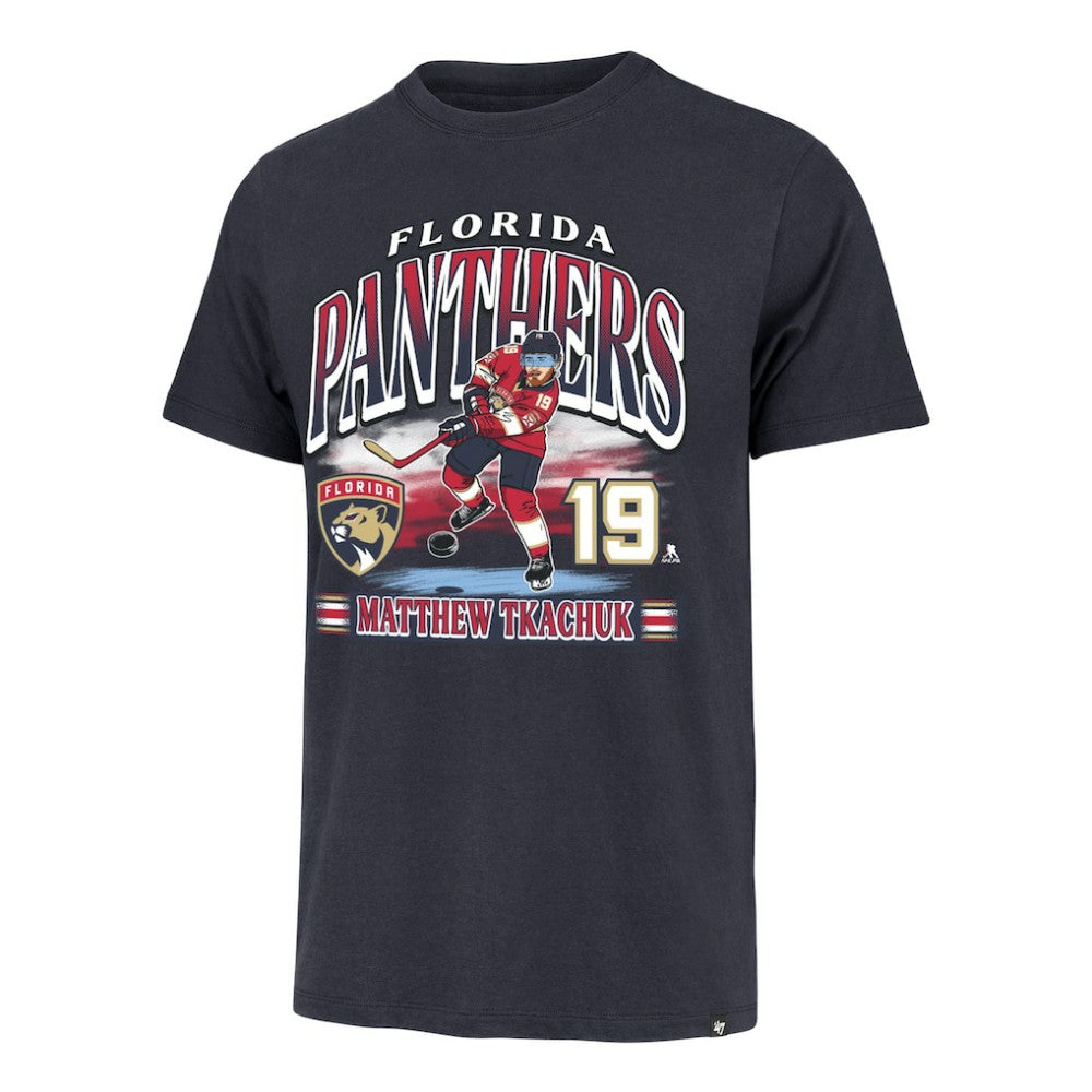 Matthew Tkachuk Florida Panthers '47 Franklin Player Name & Number T-Shirt - Navy | US 203191468