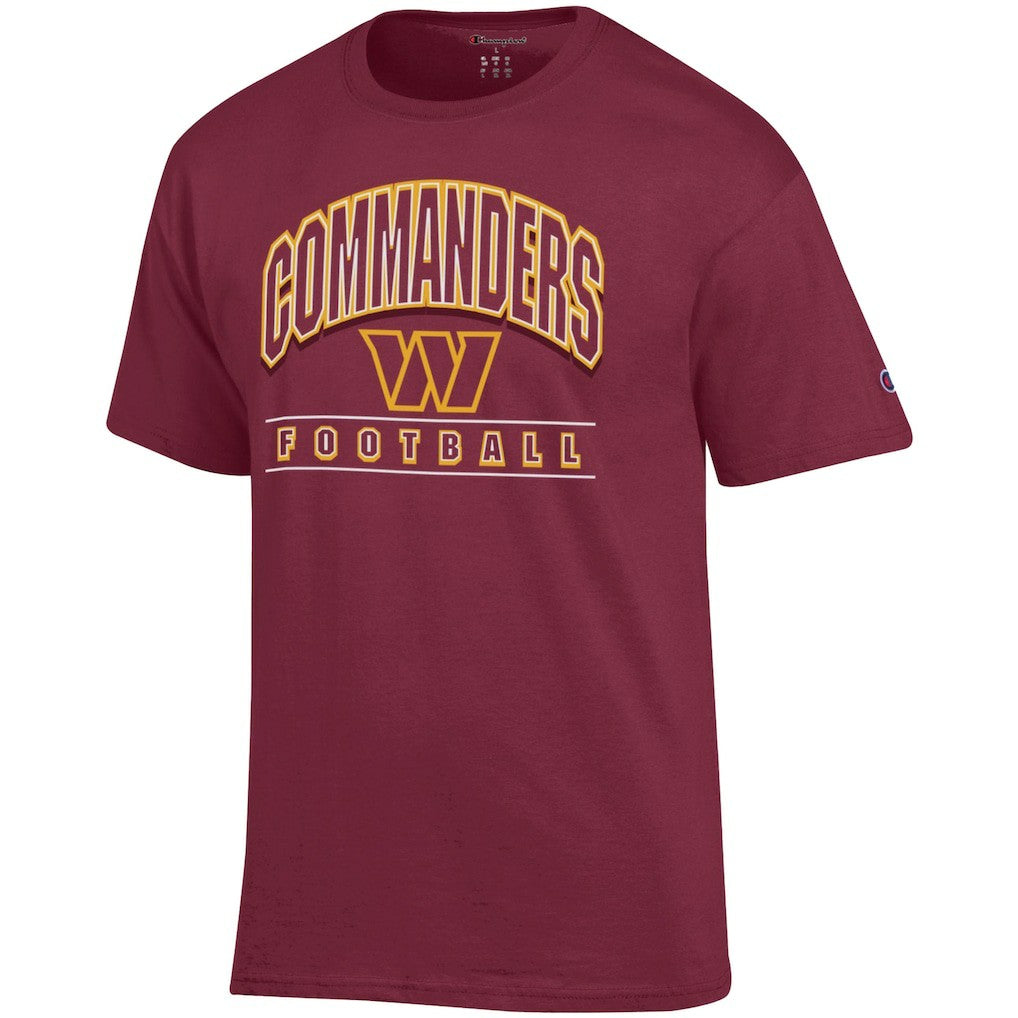 Washington Commanders Champion Football T-Shirt - Burgundy T-shirts