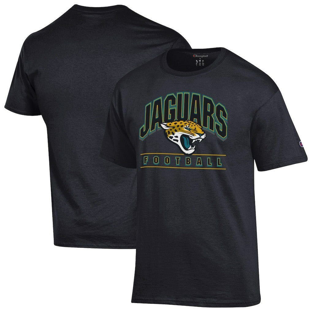 Jacksonville Jaguars Champion Football T-Shirt - Black T-shirts