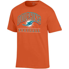 Miami Dolphins Champion Football T-Shirt - Orange T-shirts