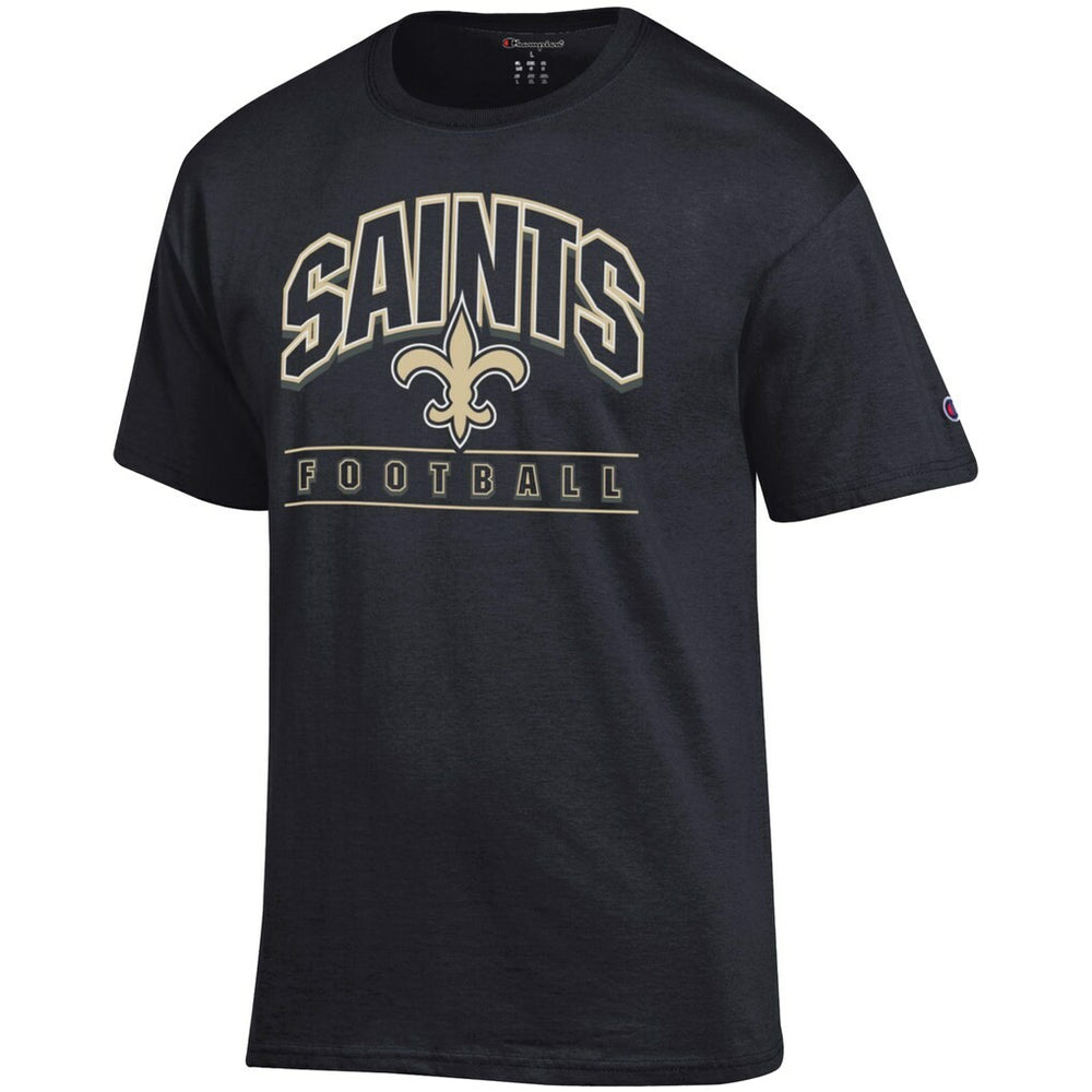 New Orleans Saints Champion Football T-Shirt - Black T-shirts