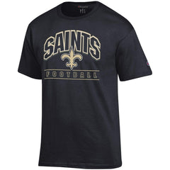 New Orleans Saints Champion Football T-Shirt - Black T-shirts