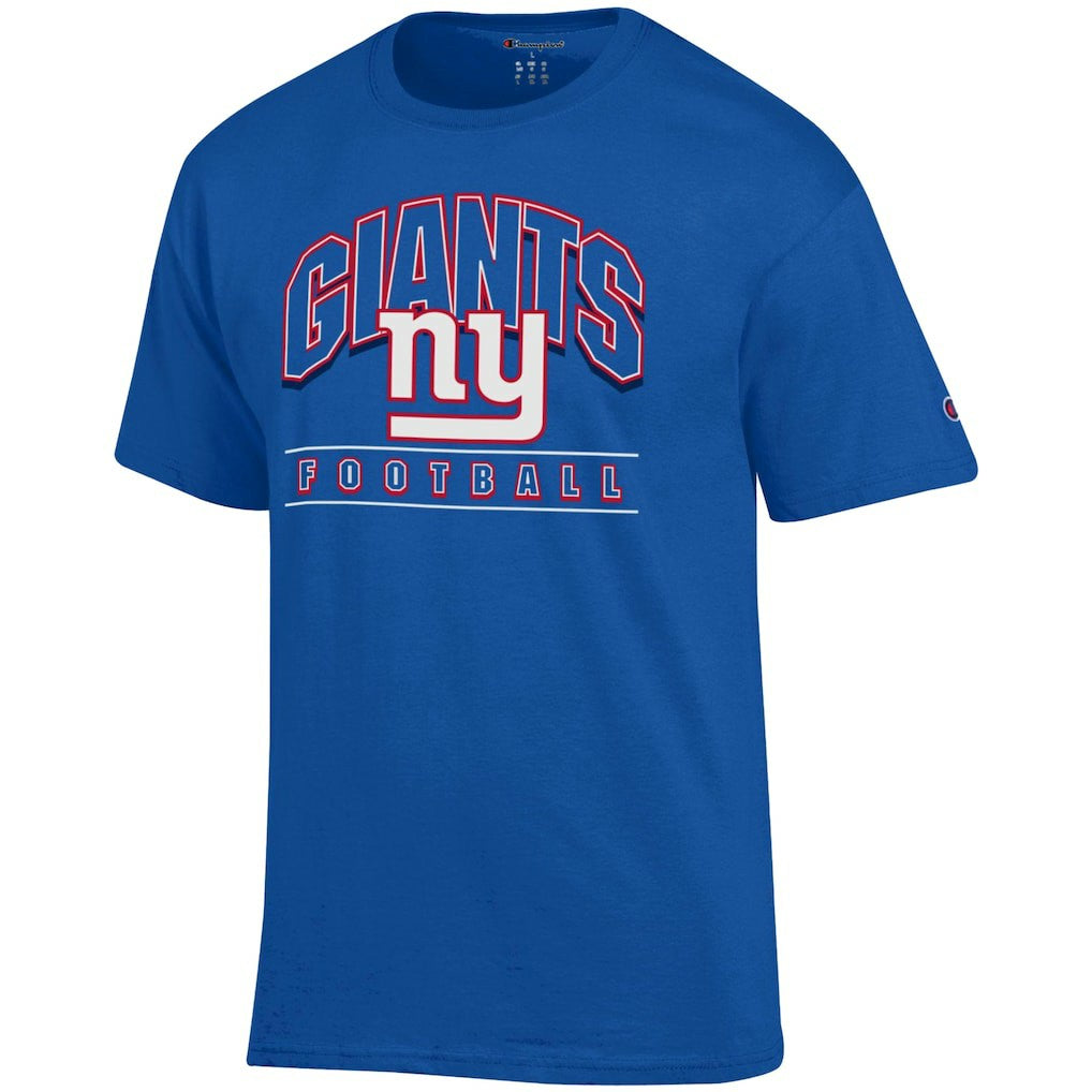 New York Giants Champion Football T-Shirt - Royal T-shirts