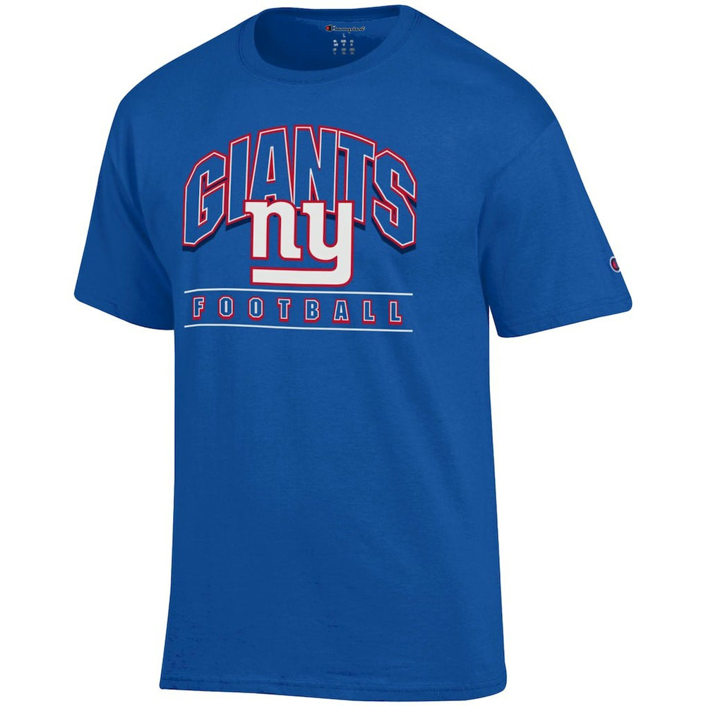 New York Giants Champion Football T-Shirt - Royal T-shirts