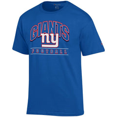 New York Giants Champion Football T-Shirt - Royal T-shirts